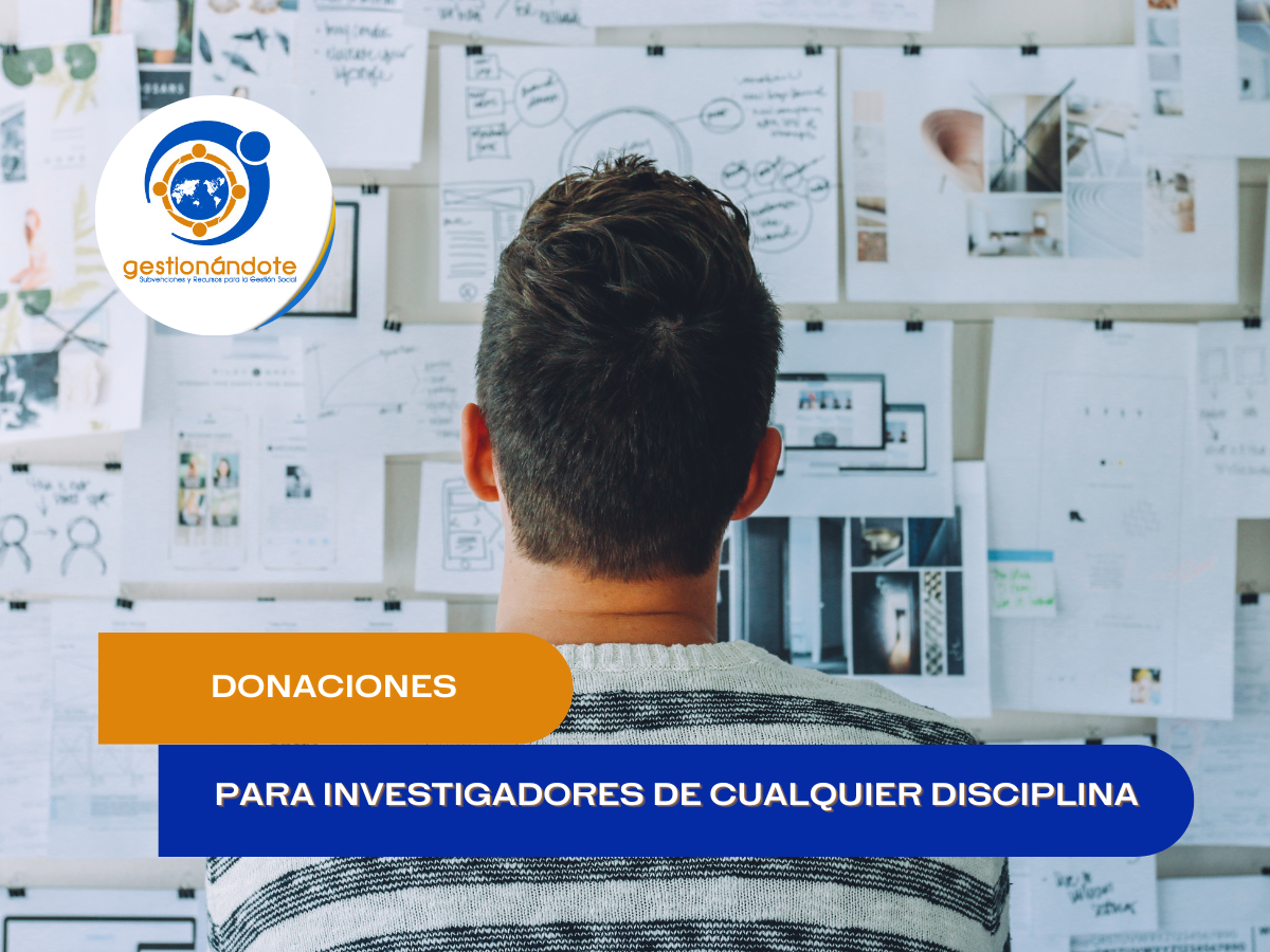 para investigadores de cualquier disciplina